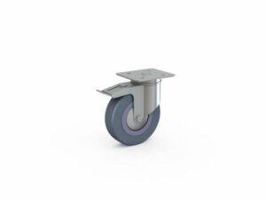 Колесо 125 поворотное с тормозом