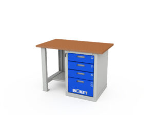 Верстак однотумбовый WOKER PRO 1004.1200