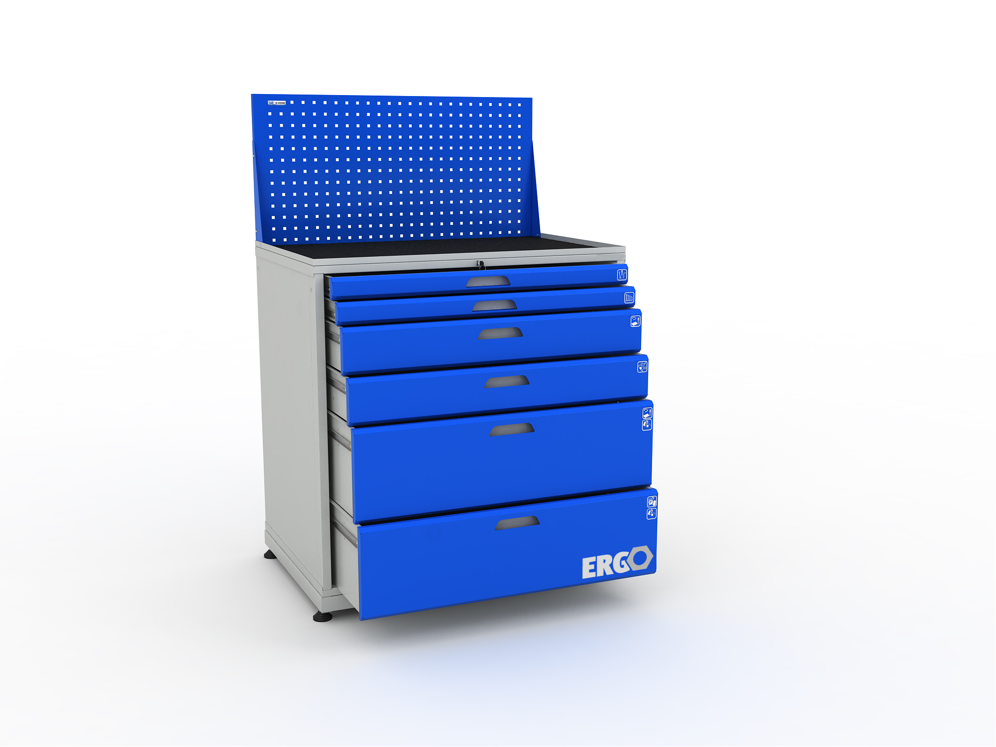 Тумба инструментальная ERGO XL 06.4